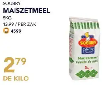 Bidfood Soubry maiszetmeel aanbieding