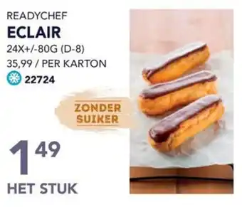 Bidfood Readychef eclair aanbieding