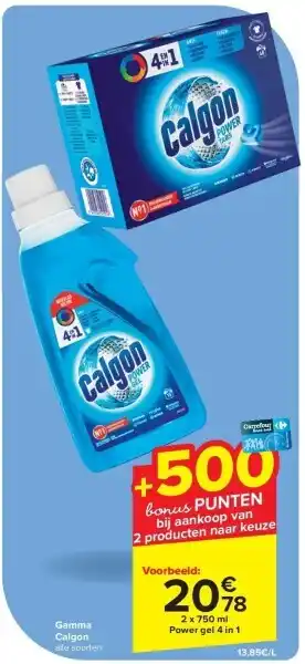 Carrefour Gamma Calgon aanbieding