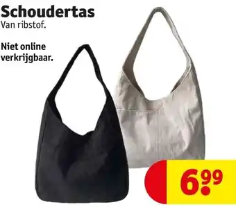 Kruidvat Schoudertas aanbieding