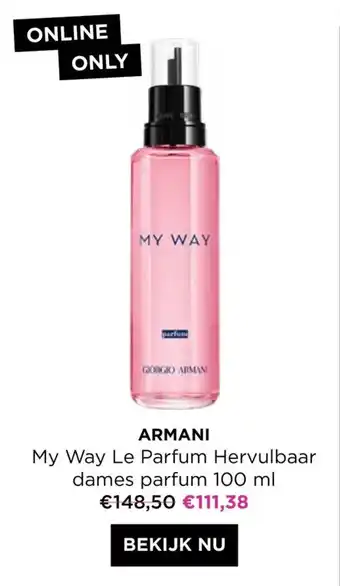 ICI PARIS XL Armani aanbieding