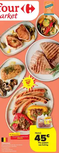 Carrefour Market Vleespakket aanbieding