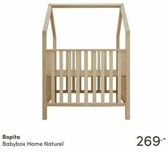 Baby & Tiener Bopita babybox home naturel aanbieding