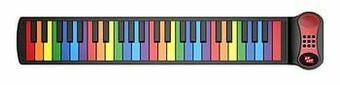 Silicone oprolbare piano met 49 toetsen