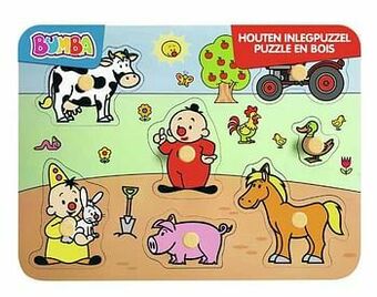 ToyChamp Bumba houten inlegpuzzel Boerderij aanbieding