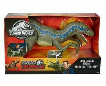 Jurassic World Kolossale Blue Velociraptor