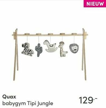 Baby & Tiener Quax babygym tipi jungle aanbieding