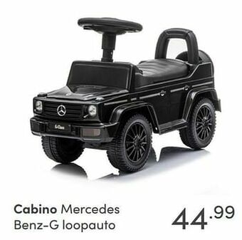 Baby & Tiener Cabino mercedes benz-g loopauto aanbieding