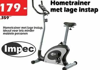 iTEK Hometrainer met lage instap aanbieding