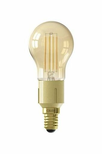 Zelfbouwmarkt Led Lamp Filament Goud Kogel E14 4.5w 400 Lumen aanbieding