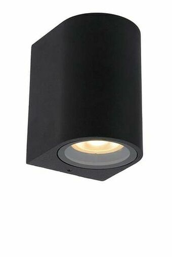 Zelfbouwmarkt Wandspot Buiten - 1xgu10 - Ip44 - Zwart aanbieding