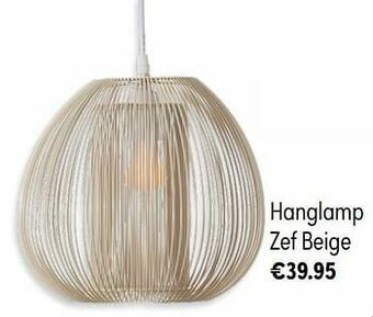 Baby & Tiener Hanglamp zef beige aanbieding
