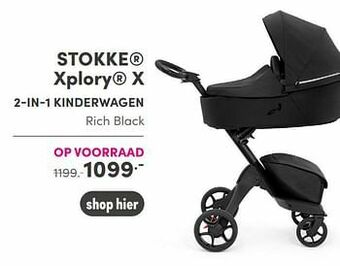 Baby & Tiener Stokke xplory x 2-in-1 kinderwagen aanbieding