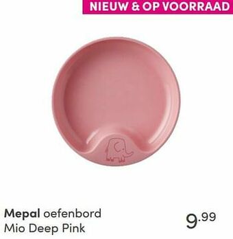 Baby & Tiener Mepal oefenbord mio deep pink aanbieding
