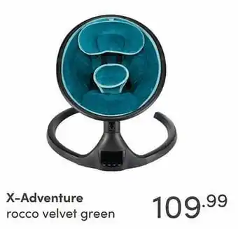 Baby & Tiener X-adventure rocco velvet green aanbieding
