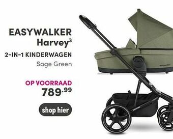 Baby & Tiener Easywalker harvey3 2-in-1 kinderwagen aanbieding