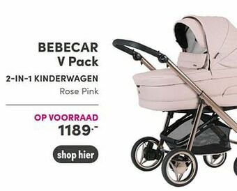 Baby & Tiener Bebecar v pack 2-in-1 kinderwagen aanbieding