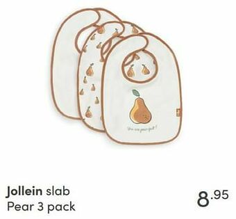 Baby & Tiener Jollein slab pear aanbieding