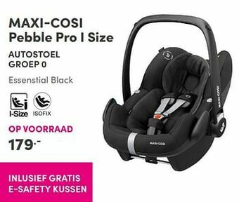 Baby & Tiener Maxi-cosi pebble pro i size autostoel aanbieding