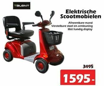 iTEK Elektrische scootmobielen aanbieding