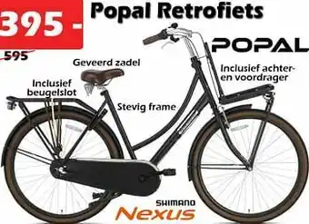 iTEK Popal retrofiets aanbieding