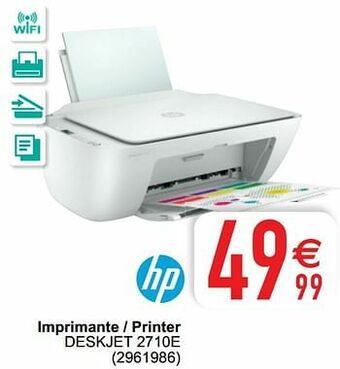 Cora Hp imprimante - printer deskjet 2710e aanbieding