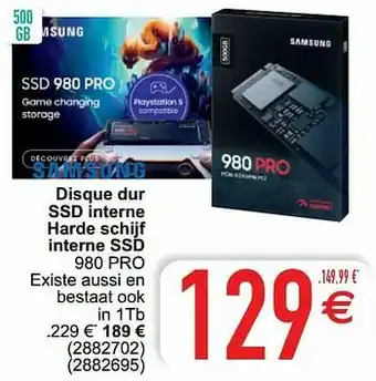 Cora Disque dur ssd interne harde schijf interne ssd 980 pro aanbieding