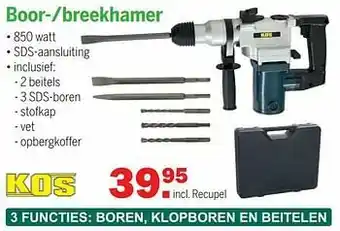 Van Cranenbroek Kos boor--breekhamer aanbieding