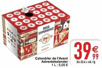 Cora Calendrier de l’avent adventskalender aanbieding