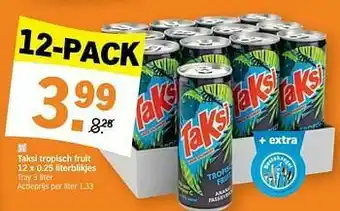 Albert Heijn Taksi tropisch fruit aanbieding