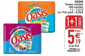 Cora Oasis aanbieding