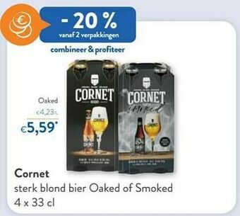 OKay Cornet sterk blond bier oaked aanbieding