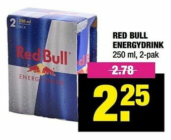 Big Bazar Red bull energydrink aanbieding