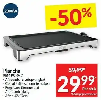 Plancha pem pg-047