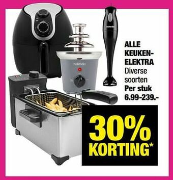 Big Bazar Alle keukenelektra aanbieding