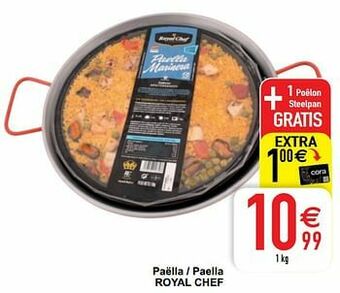 Cora Paëlla - paella royal chef aanbieding
