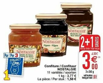 Cora Confiture - confituur nostalgie aanbieding