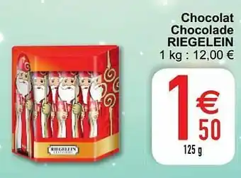 Chocolat chocolade riegelein