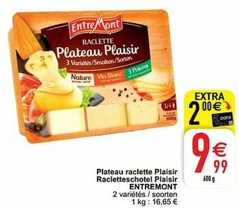 Cora Plateau raclette plaisir racletteschotel plaisir entremont aanbieding