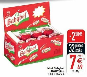 Cora Mini babybel babybel aanbieding