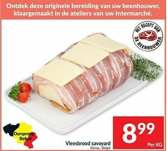 Intermarché Vleesbrood savoyard aanbieding