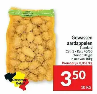 Intermarché Gewassen aardappelen aanbieding