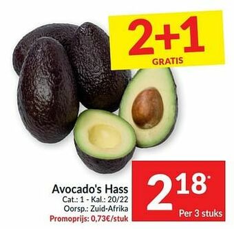 Intermarché Avocado`s hass aanbieding
