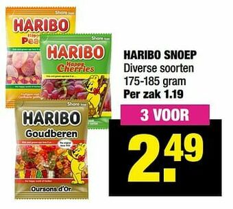 Big Bazar Haribo snoep aanbieding
