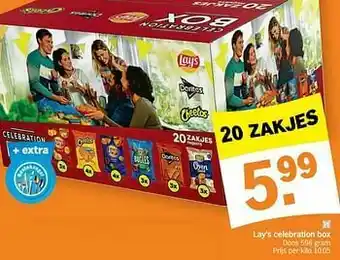 Albert Heijn Lay`s celebration box aanbieding