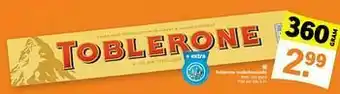 Toblerone melkchocolade