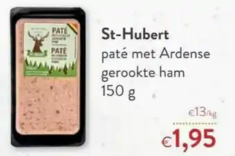 St-hubert paté met ardense gerookte ham