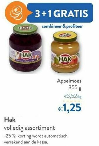 OKay Hak appelmoes aanbieding