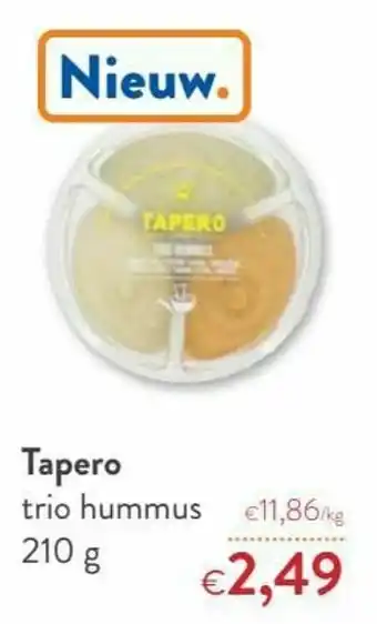 OKay Tapero trio hummus aanbieding