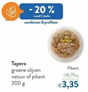 OKay Tapero groene olijven pikant aanbieding